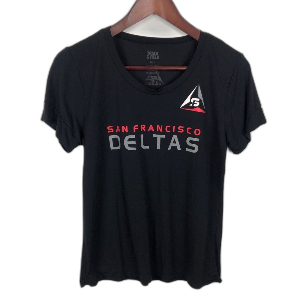 Track & Field San Francisco Deltas Black T-Shirt